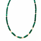 Collier malachite Philia