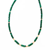 Collier malachite Philia