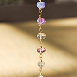 Boucle d'oreille rainbow princesse