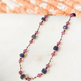 anklet tanzanite saphir Holi