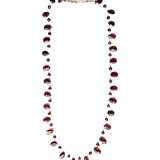 Garnet Petals Necklace 