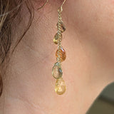 Boucles pluie de zircon