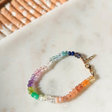 multi-stone rainbow lover bracelet 