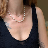 Collier perles baroques