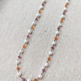 Indian pearl necklace