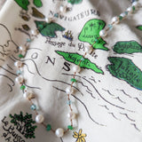 foam pearl necklace