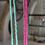 Handknotted Emerald Necklace 