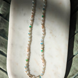 Rainbow mermaid pearl necklace
