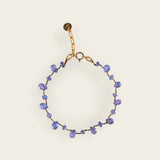 Bracelet pétales Tanzanite