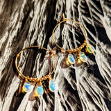 Indian Ethiopian Opal Earrings