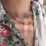 Rainbow Olivea Necklace