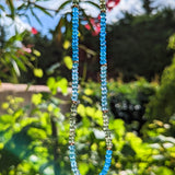 Tropical apatite necklace