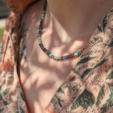 turquoise iolite necklace Cozumel