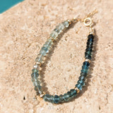 Blue Mood aquamarine bracelet