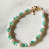 chrysoprase opal amazonite mermaid bracelet