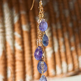 Tanzanite Rain Earrings