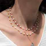 4-knot pearl necklace