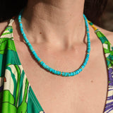Arizona natural turquoise necklace