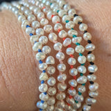 Bracelet mini perles d'eau douce naturelles