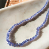 Handknotted Tanzanite Necklace 
