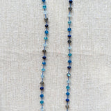 Rainbow galaxy necklace