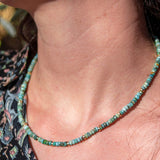 Natural turquoise necklace Thymus