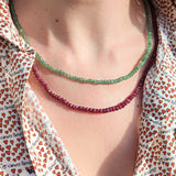 Handknotted Ruby Necklace 