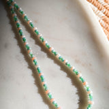 Chrysoprase Opal Amazonite Mermaid Necklace