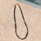 turquoise iolite necklace Cozumel