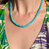 Arizona natural turquoise necklace