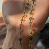 Rainbow Olivea Necklace