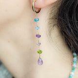 Femininity rainbow earring