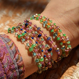 Holi sapphire chrysoprase bracelet