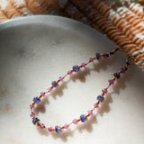 tanzanite sapphire holi bracelet