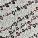 Mini petal spinel necklace