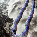 Handknotted Tanzanite Necklace 