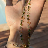 Rainbow Olivea Necklace