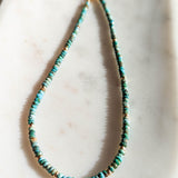 Natural turquoise necklace Thymus