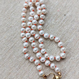 1 knot pearl necklace