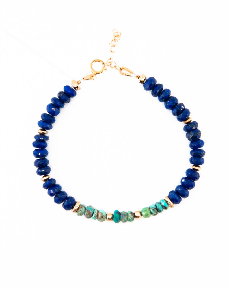 bracelet lapis turquoise stonology scaled