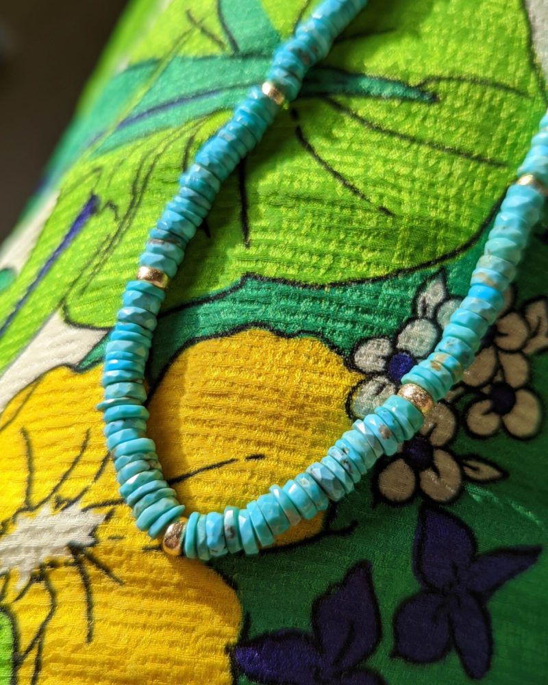 collier turquoise