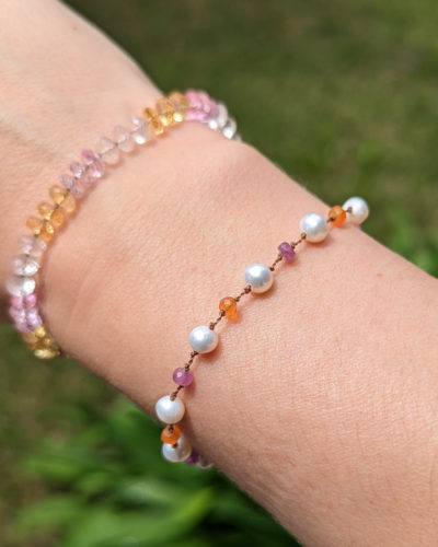 bracelet perle india zoom soleil